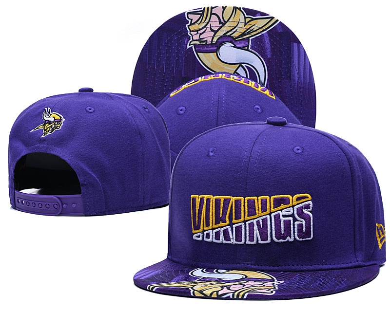 Minnesota Vikings Stitched Snapback Hats 007